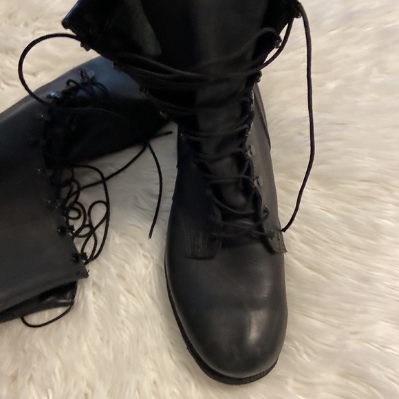 WELLCO Combat Man 🥾 size 12 1/2 R in very good condition real leather - Picture 6 of 16